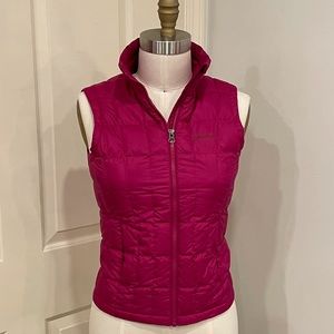 Marmot Quilted Hot Pink Down Vest
